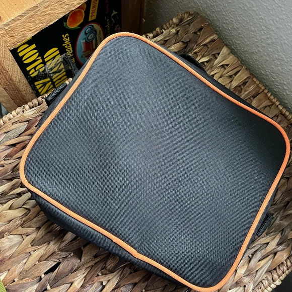 Harley Davidson Lunchbox perfect condition Biker logo canvas - Picture 2 of 5